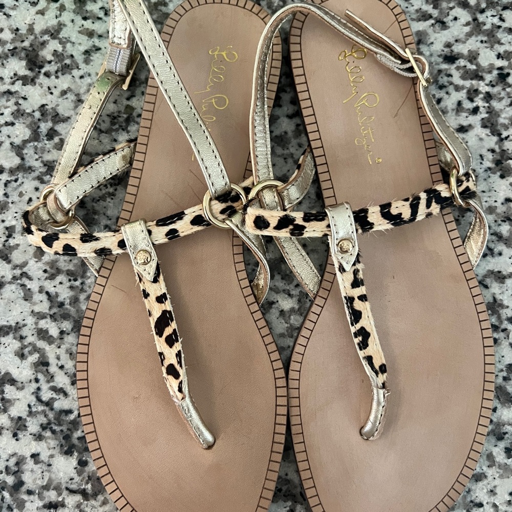 Leopard Print Women's Sandals